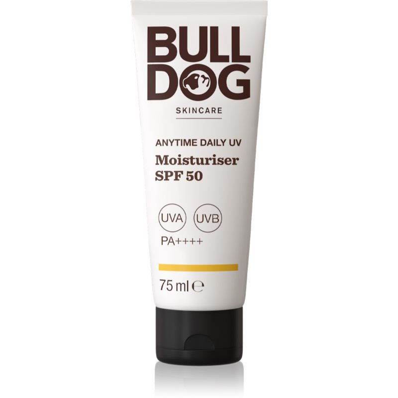Bulldog Anytime Daily UV Moisturiser hydratační krém SPF 50 75 ml
