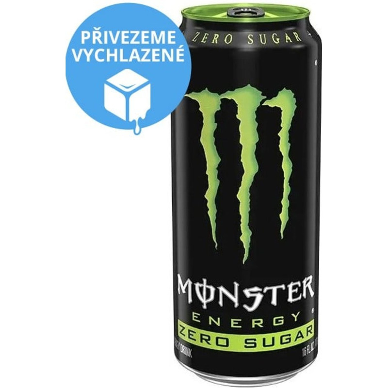 Monster Energy Zero sugar plech