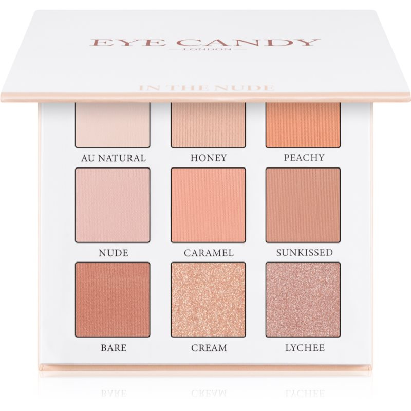 Eye Candy Eye Shadow Palette paletka očních stínů odstín In The Nude 96 g