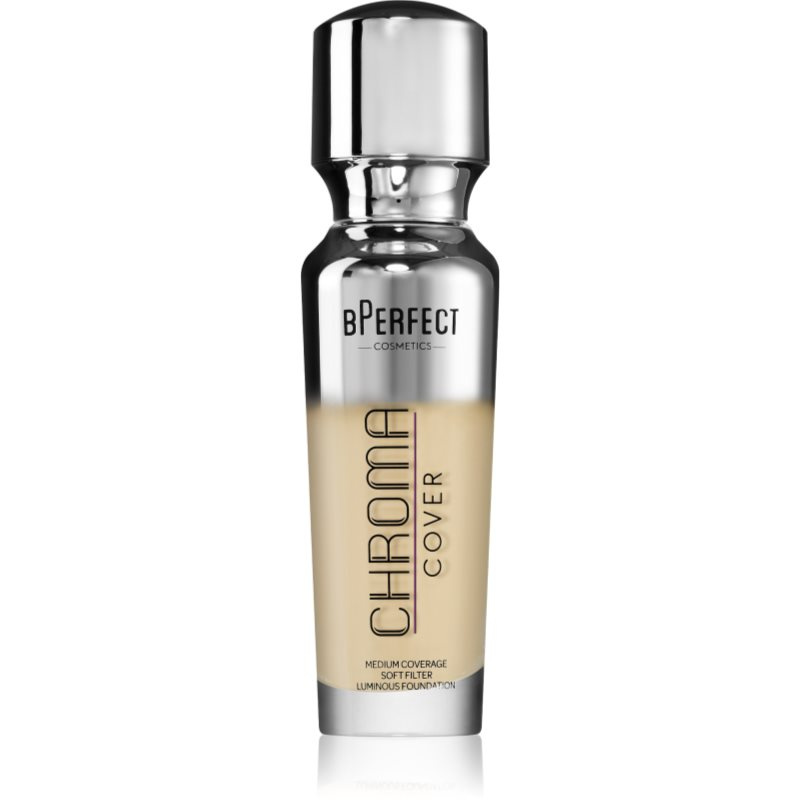 BPerfect Chroma Cover Luminous tekutý rozjasňující make-up odstín W2 30 ml