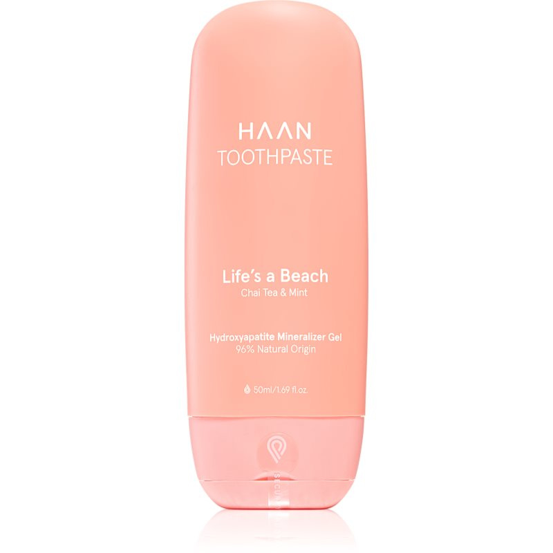 HAAN Toothpaste Life's a Beach zubní pasta bez fluoridu plnitelná 50 ml
