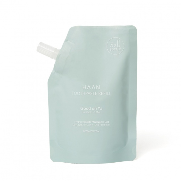 HAAN Good on Ya Eucalyptus&Máta náhradní náplň do zubní pasty 150 ml