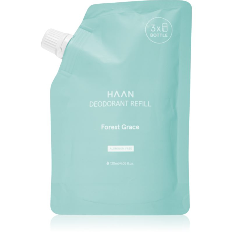 HAAN Deodorant Forest Grace osvěžující deodorant roll-on náhradní náplň 120 ml