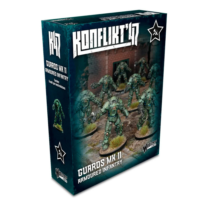 Warlord Games Ltd Konflikt '47 Soviet Guards MK II