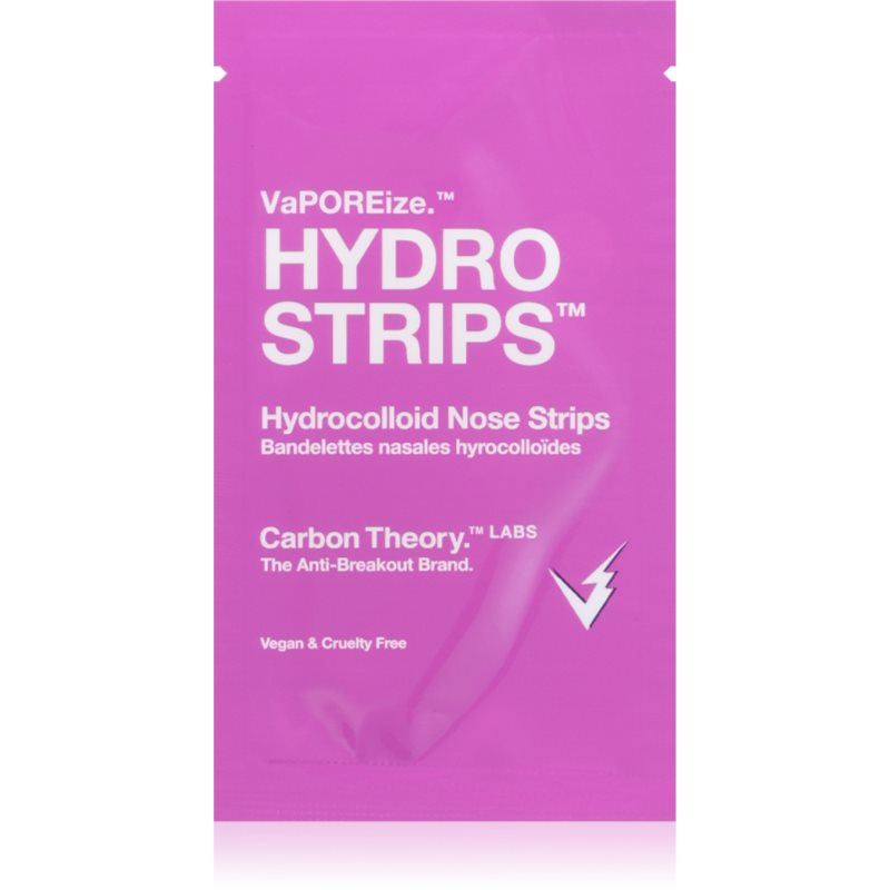 Carbon Theory Vaporeize Hydro Strips čisticí náplast na zanešené póry na nose 8 ks