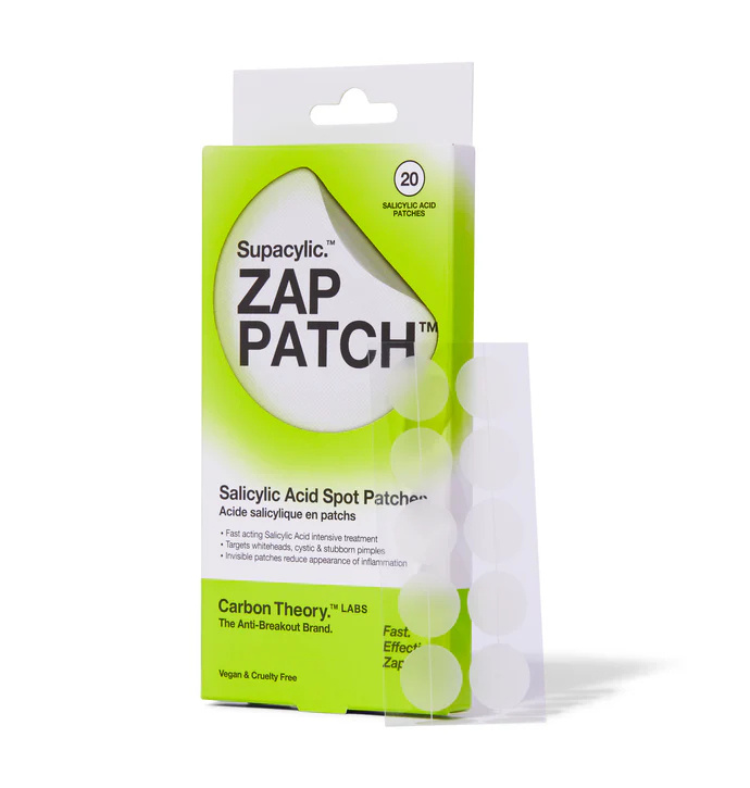 Carbon Theory Zap Patch náplasti na problematickou pleť proti akné 20 ks