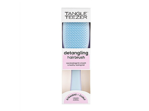 Tangle Teezer Ultimate Detangler Lilac & Blue plochý kartáč pro všechny typy vlasů 1 ks