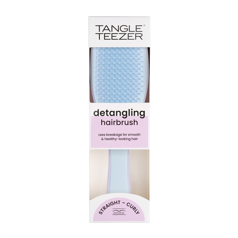 Tangle Teezer Ultimate Detangler Lilac & Blue plochý kartáč pro všechny typy vlasů 1 ks