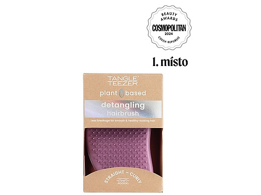 Tangle Teezer The Eco Brush Earthy Purple kartáč pro snadné rozčesání vlasů 1 ks