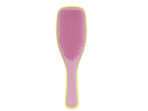 Tangle Teezer Ultimate Detangler Hyper Yellow Rosebud plochý kartáč pro všechny typy vlasů 1 ks