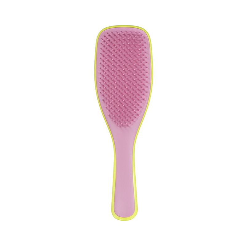 Tangle Teezer Ultimate Detangler Hyper Yellow Rosebud plochý kartáč pro všechny typy vlasů 1 ks