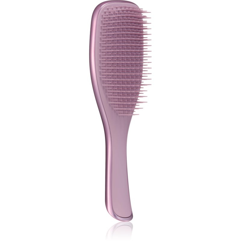 Tangle Teezer Ultimate Detangler Chrome plochý kartáč na rovné a kudrnaté vlasy Mauve Copper 1 ks