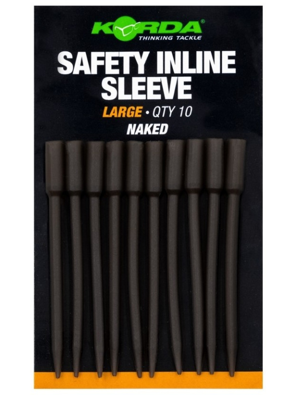 Korda převleky safety inline sleeve naked - large (55 mm)