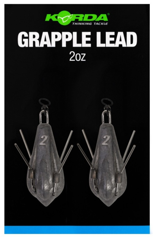 Korda olovo pro mapování dna grapple lead 2 ks - 2 oz
