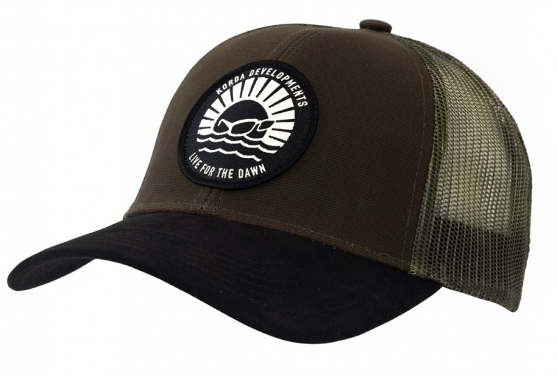 Korda kšiltovka dawn trucker cap black