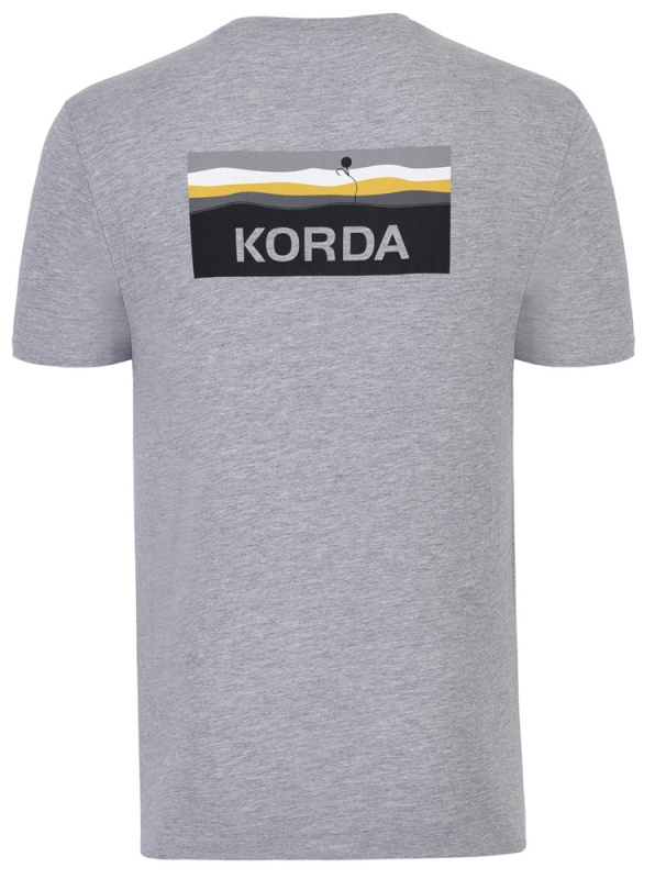Korda tričko lakebed tee grey - s