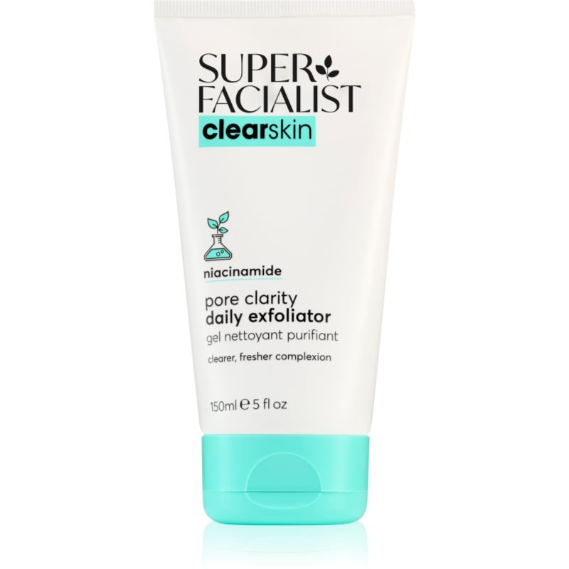 Super Facialist Clearskin Niacinamide čisticí pleťový peeling pro problematickou pleť 150 ml
