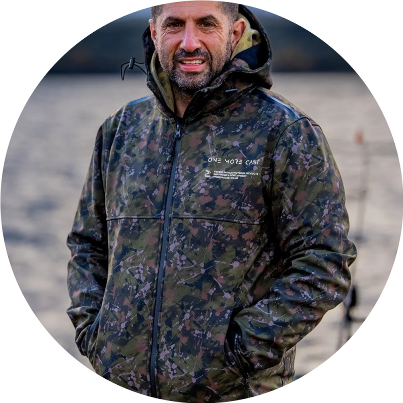 One more cast bunda splash camo pb jacket - s