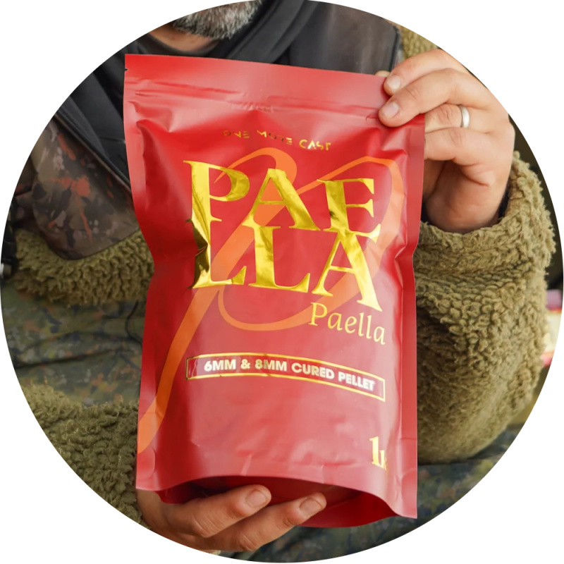 One more cast pelety paella pellet mix 1 kg 6 mm & 8 mm