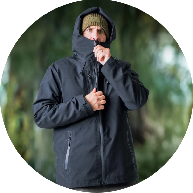 One more cast bunda splash camo knight waterproof jacket - s