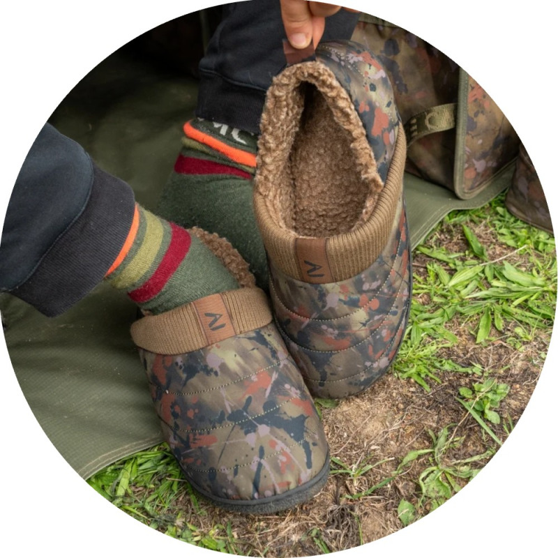 One more cast nazouváky pb the splash camo winter slippers - 12/13