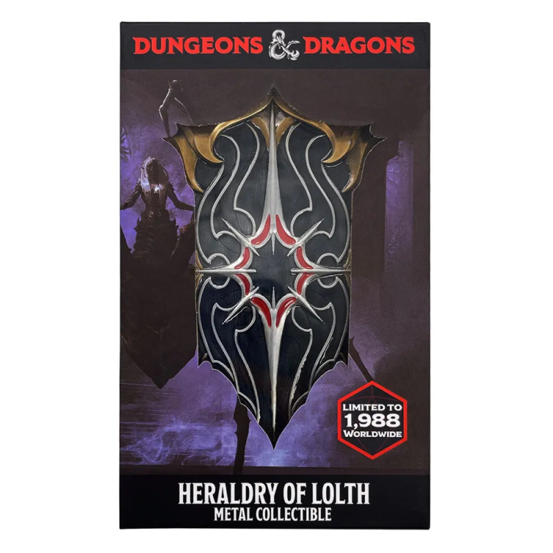 Sběratelský ingot Dungeons Dragons: Lolth the Spider Queen