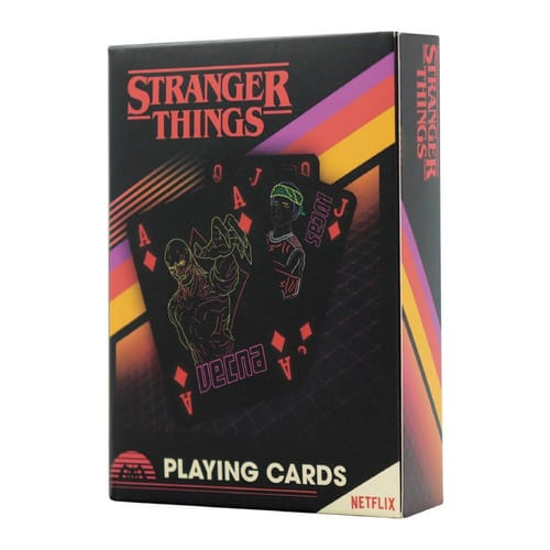 Stranger Things hrací karty