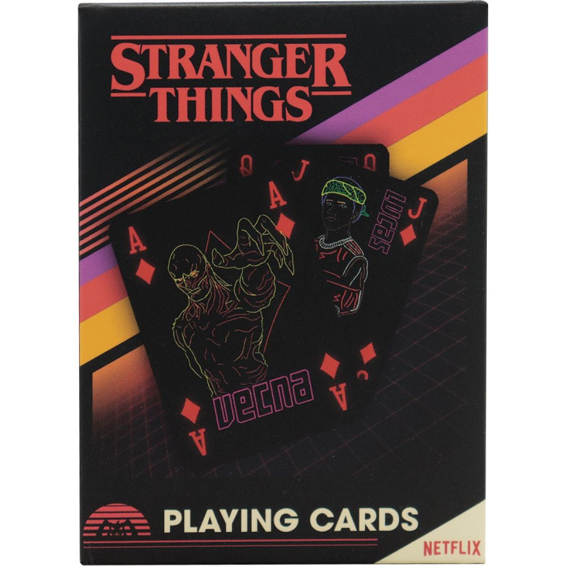 Stranger Things hrací karty