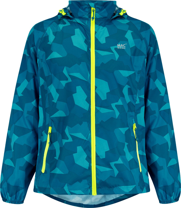 MAC IN A SAC Dámská větrovka MAC Edition Teal Camo 10k Velikost: XL
