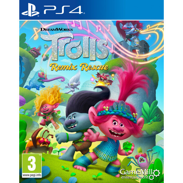 DreamWorks Trolls Remix Rescue (PS4)