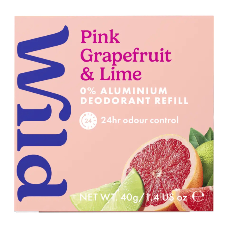 Wild Pink Grapefruit & Lime tuhý deodorant – náhradní náplň 40 g