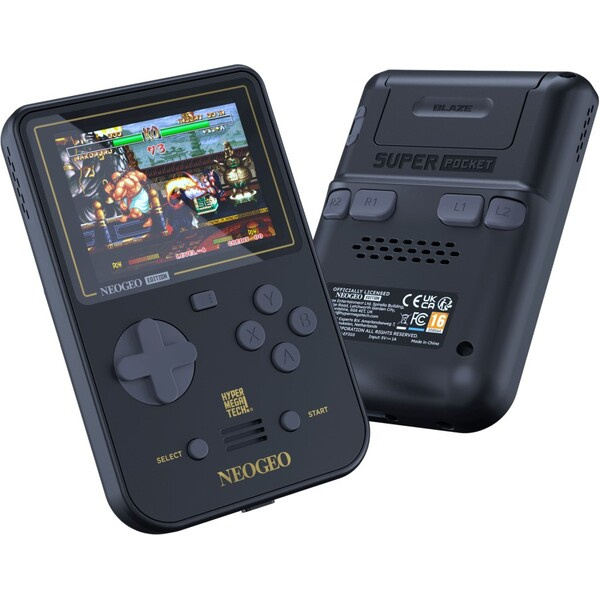 Super Pocket NEOGEO Edition Černá/šedá