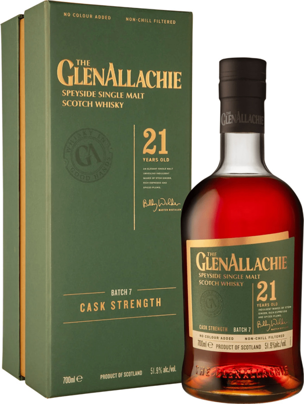 The GlenAllachie 21letá Batch 7 51,9% 0,7l