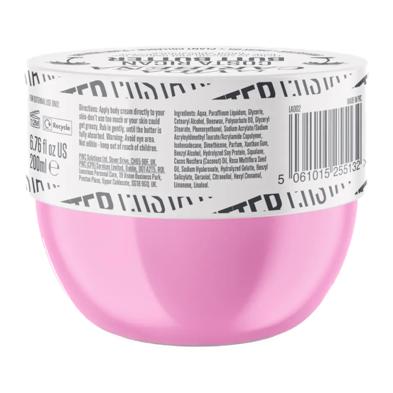 La Vida Caribena Costa Rican Booty Butter zpěvňující tělový krém 200 ml