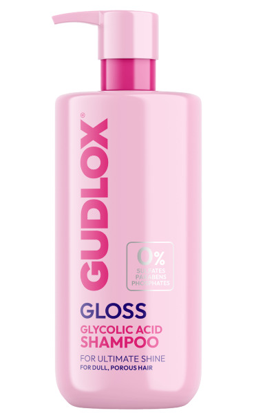 Gudlox Gloss šamp. s kys.glyokolovou 400ml PUMPA