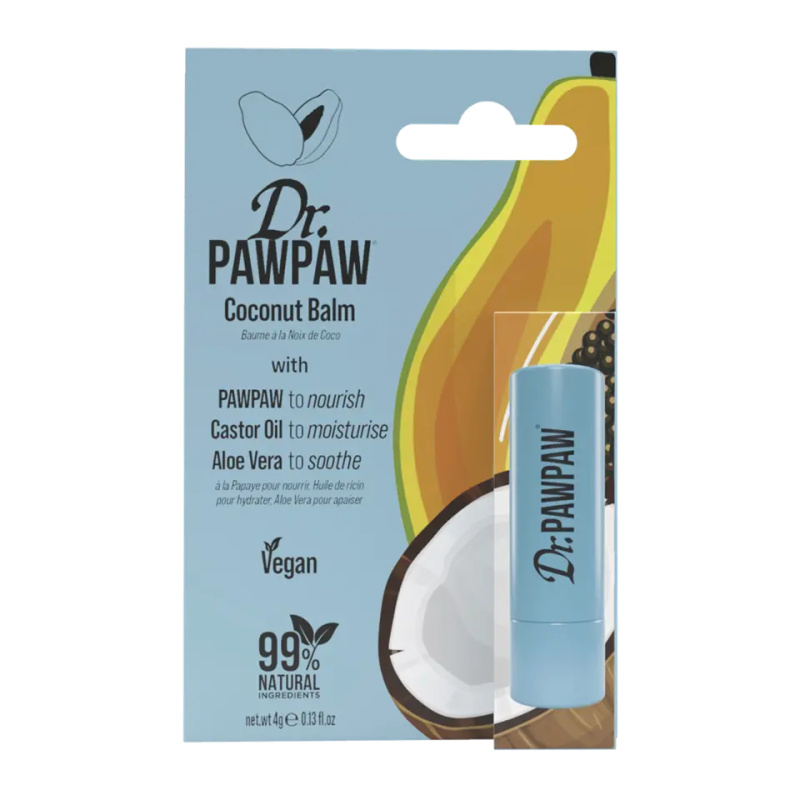 Dr. Pawpaw Flavoured Balm hydratační balzám na rty příchuť Kokos 4 g