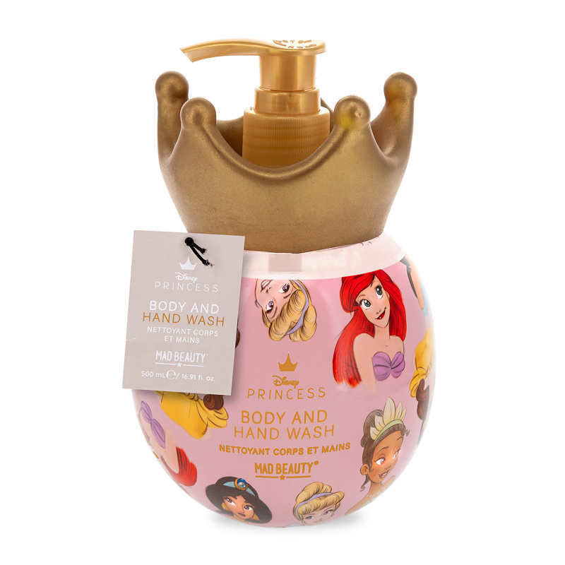 MAD BEAUTY Pure princess koupelový sprchový gel s pumpičkou 500 ml