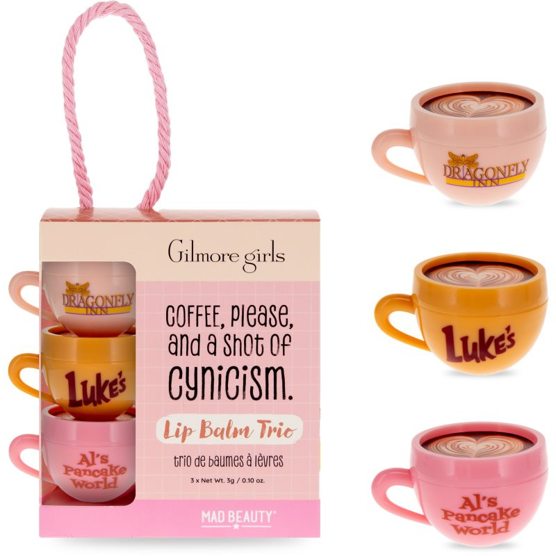 Mad Beauty Gilmore Girls dárková sada na rty