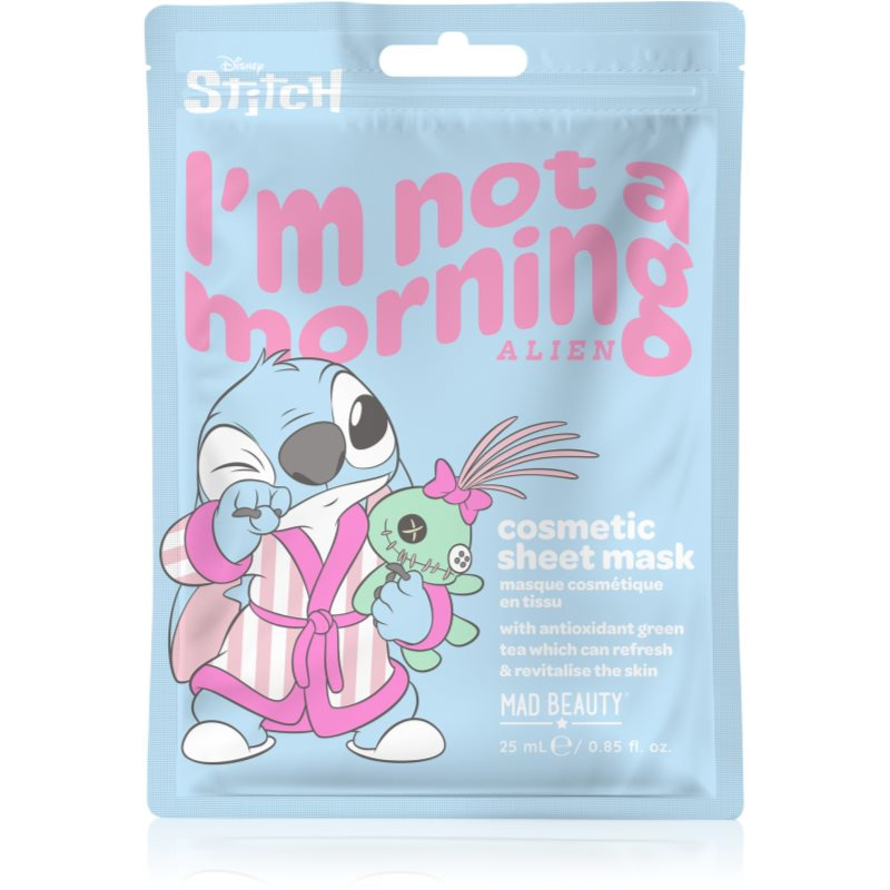 MAD BEAUTY Stitch amper antioxidační textilní maska na obličej 25 ml
