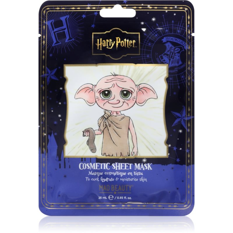 MAD BEAUTY Harry Potter vyživující a hydratační textilní maska 25 ml