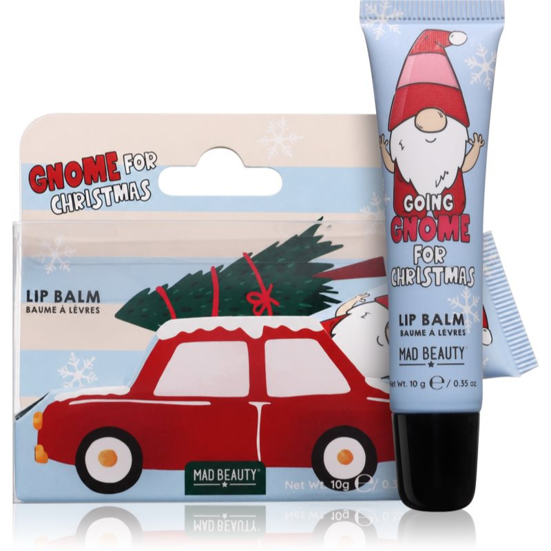Mad Beauty Gnome For Christmas balzám na rty 10 g