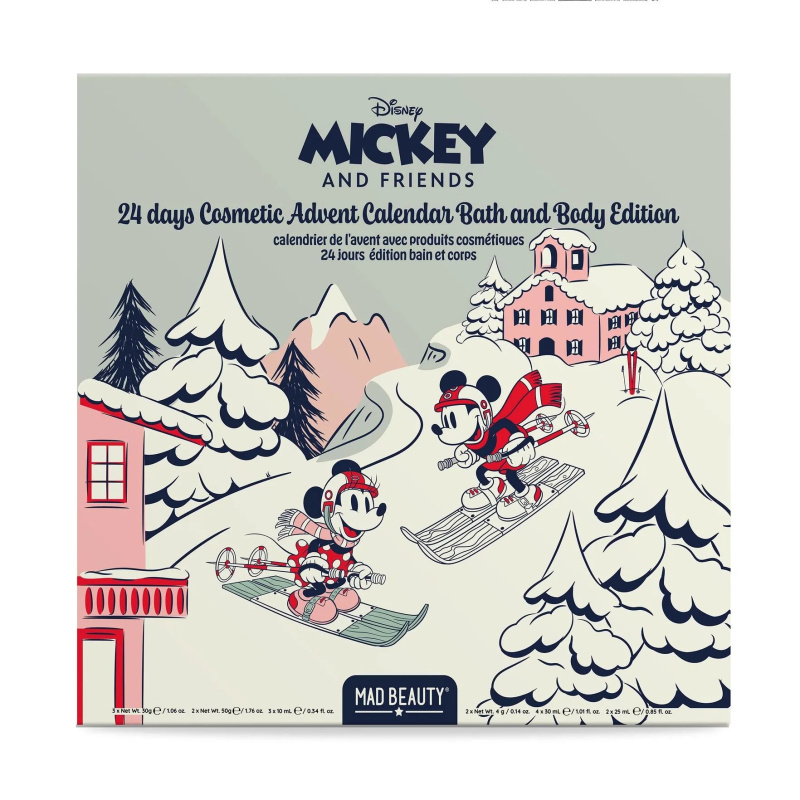 Mad Beauty Adventní kalendář Mickey Ski