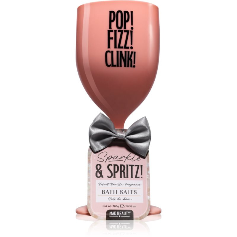 Mad Beauty Sparkle & Spritz koupelová sůl 300 g