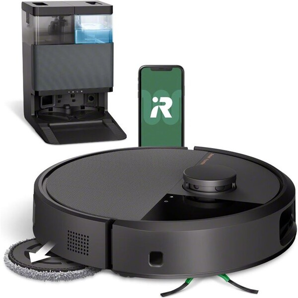 iRobot Roomba Plus 505 Combo + AutoWash dock černá Černá