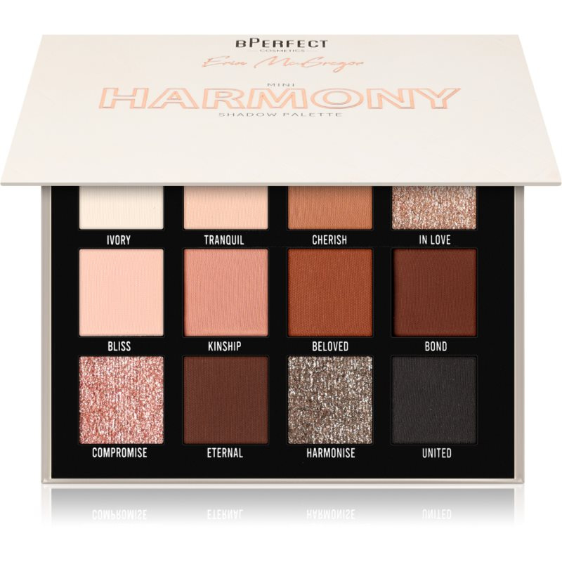 BPerfect Erin McGregor Mini Harmony paletka očních stínů 128 g