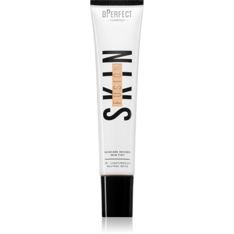 BPerfect Skin Fusion lehký make-up pro přirozený vzhled odstín 8 Light/Medium Neutral Beige 30 ml