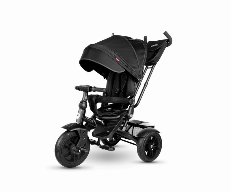Qplay prémiová skládací tříkolka premium black