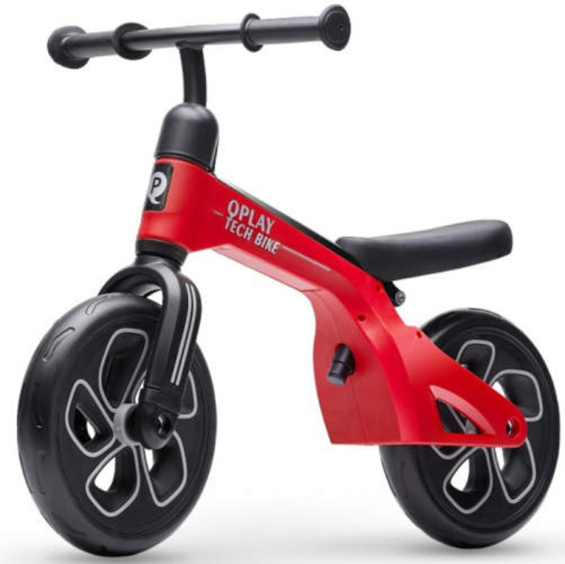 Milly Mally Dětské balanční kolo, odrážedlo Qplay Tech, červené