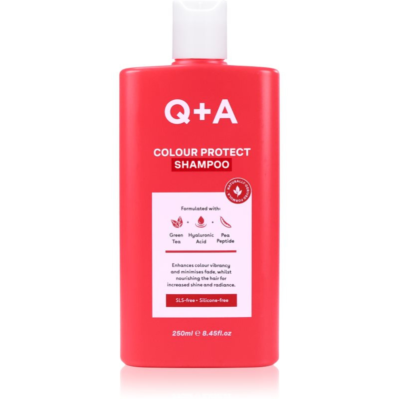 Q+A Colour Protect šampon pro ochranu barvených vlasů 250 ml