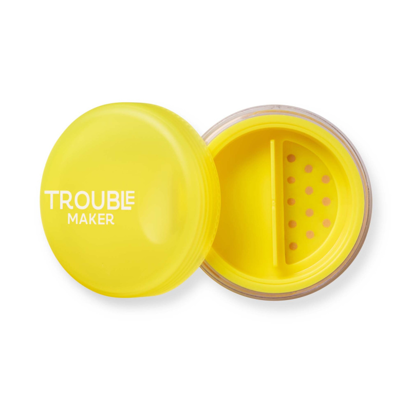 Trouble Maker On The Loose Setting Powder fixační pudr odstín Ghost Mode Translucent 5 g